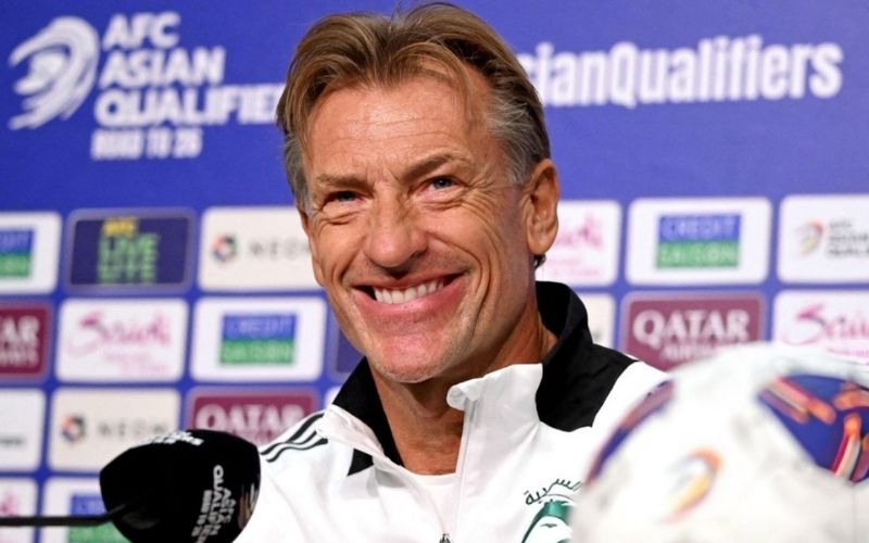 image HLV Ả Rập Saudi Herve Renard tự tin: “Tôn trọng Indonesia, nhưng chiến thắng là của chúng tôi.”